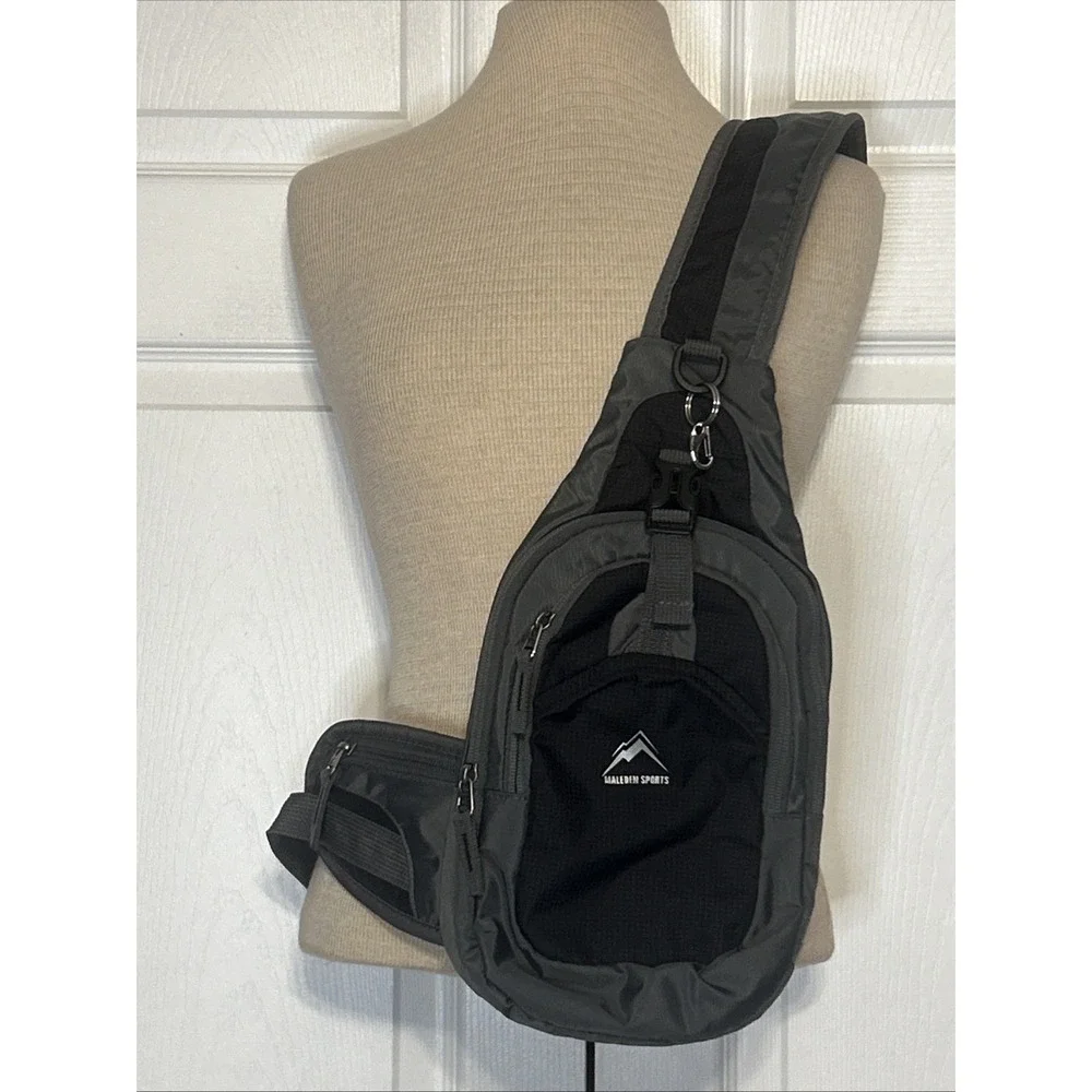 Maleden Sports Sling Backpack Crossbody Hiking Daypack Travel Chest Bag
